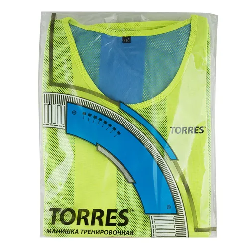 Манишка детская TORRES двухсторонняя, TR11950Y/B, р.Jr, тренировочная, полиэстер, жёлт-синий за 1&nbsp;026.80 ₽ в Нижневартовске