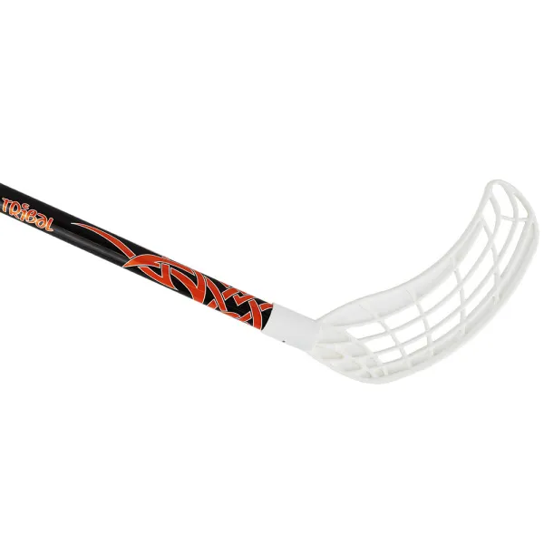 Клюшка для флорбола RealStick Tribal Jr, MR-KF-TR85-WH, 85см,прямой крюк,пластик,черн-бел-оранж за 2&nbsp;237.20 ₽ в Нижневартовске