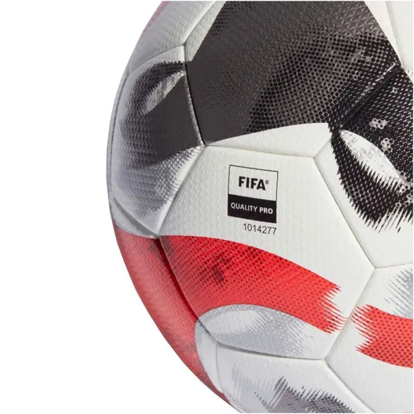 Мяч футб. ADIDAS Tiro Pro HT2428, р.5, FIFA Pro, 32 пан., ПУ, термосшивка, бело-красный за 13&nbsp;591.50 ₽ в Нижневартовске