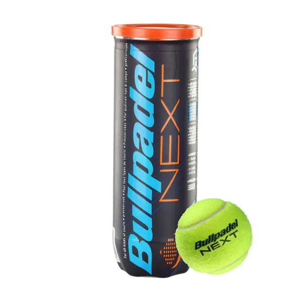 Мяч для падела BULLPADEL Next, 471961, уп.3 шт, FIP Approved, войлок, каучук,желтый за 1&nbsp;207 ₽ в Нижневартовске