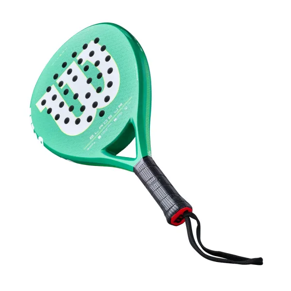 Ракетка для падела WILSON Blade Jr  V4 Padel, WR213811U0, для начин-х, стекловолокно, зеленый за 14&nbsp;934.50 ₽ в Нижневартовске
