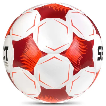 Мяч футзал. SELECT Futsal Samba v26, 1063471008, р.4,FIFA Basic, 32п, ТПУ, гибр.сш, бел-кр-черн за 5&nbsp;618.50 ₽ купить в Нижневартовске