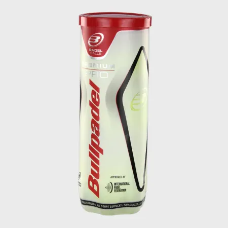 Мяч для падела BULLPADEL Premium PRO, 471959, уп.3 шт, FIP Approved, войлок, нат.резина,желтый за 1&nbsp;094.80 ₽ купить в Нижневартовске