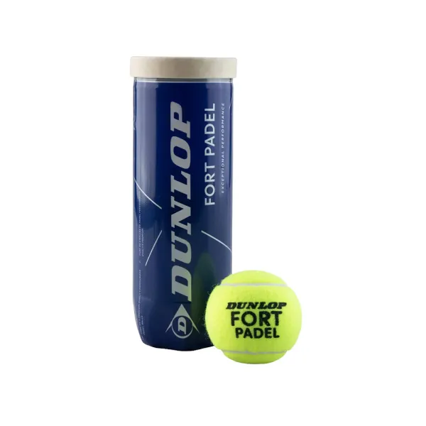 Мяч для падела Dunlop Fort Padel, 601555, уп.3 шт, FIP, сукно, нат.резина,желтый за 1&nbsp;135.60 ₽ в Нижневартовске
