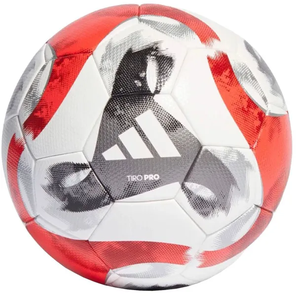 Мяч футб. ADIDAS Tiro Pro HT2428, р.5, FIFA Pro, 32 пан., ПУ, термосшивка, бело-красный за 13&nbsp;591.50 ₽ в Нижневартовске
