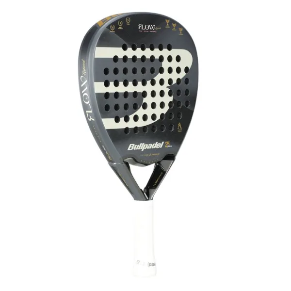 Ракетка для падела BULLPADEL Flow Legend, 494405, для профессионалов, стекловолокно,черно-белый за 31&nbsp;307.20 ₽ в Нижневартовске
