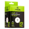 Мяч для наст. тенниса Stiga Cup ABS, 1110-2510-12, диам.40+мм, пластик, упак. 12 шт, белый за 1&nbsp;774.80 ₽ купить в Нижневартовске