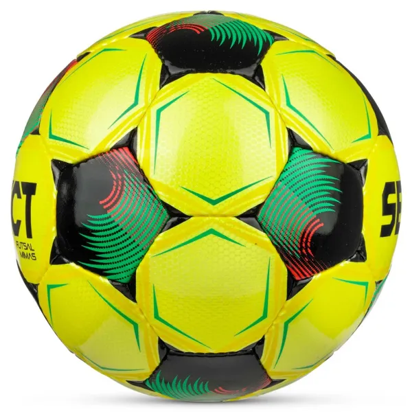 Мяч футзал. SELECT Futsal Mimas V26, 1053471007, р.4,FIFA Basic, 32п, ПУ, руч.сш, желто-зелено-черн. за 6&nbsp;113.20 ₽ в Нижневартовске