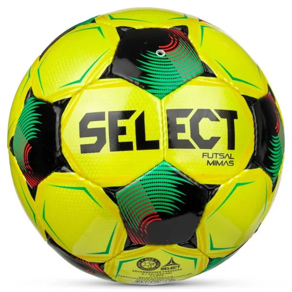 Мяч футзал. SELECT Futsal Mimas V26, 1053471007, р.4,FIFA Basic, 32п, ПУ, руч.сш, желто-зелено-черн. за 6&nbsp;113.20 ₽ в Нижневартовске
