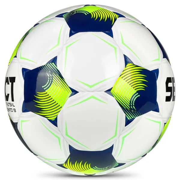 Мяч футзал. SELECT Futsal Talento 13 V26, 1062471015, р.3, 32п, ТПУ, гибр.сш, бело-сине-желтый за 4&nbsp;355.40 ₽ в Нижневартовске