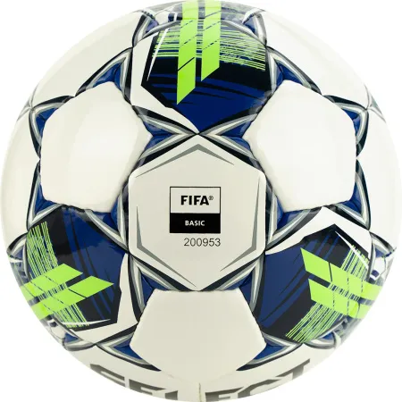 Мяч футзал. SELECT Futsal Master Shiny V22, 1043460004, р.4, Basic,32п, гл.ПУ, руч.сш,бел-син-зел за 7&nbsp;539.50 ₽ купить в Нижневартовске