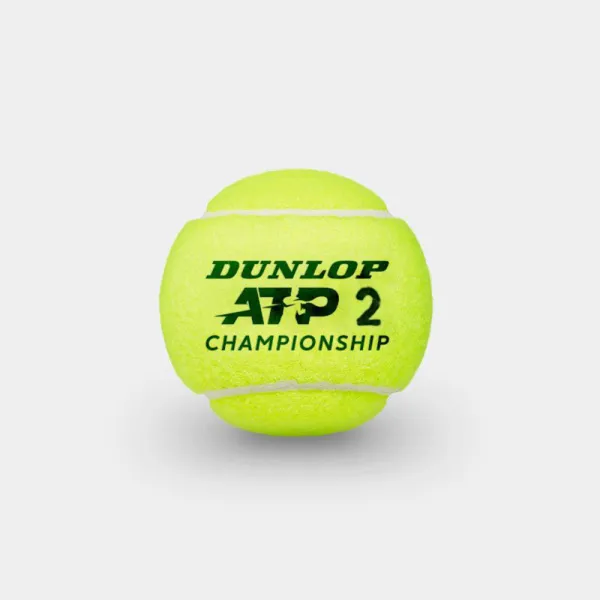 Мяч теннисный Dunlop ATP Championship 3B, 601626, уп.3ш, одобр. ITF, нат.резина,фетр. за 943.50 ₽ в Нижневартовске