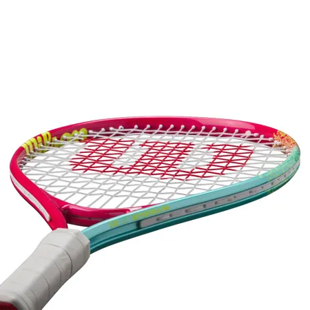 Ракетка б/т дет. Wilson Intrigue Jr 21, WR180510U, для дет.5-6лет, алюминий,со струн.,розово-бирюзов за 5&nbsp;271.70 ₽ купить в Нижневартовске