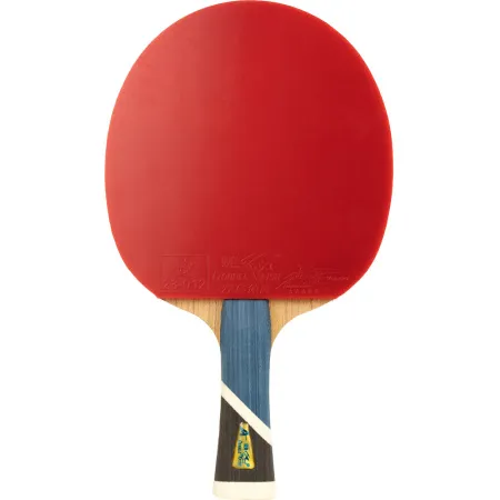 Ракетка для н/т DOUBLE FISH 5A+C, для продвин, ITTF Appr, накл. 2,1 мм, конич. ручка+ 2 мяча V40+мм за 2&nbsp;779.50 ₽ купить в Нижневартовске