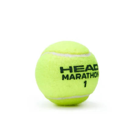 Мяч теннисный HEAD Marathon 3B, 578183, крафт. упак.3шт, без давления, фетр, нат.резина,желтый за 1&nbsp;055.70 ₽ купить в Нижневартовске