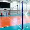 Волейбольные стойки универсальные со стаканами и механизмом натяжения троса ZAVODSPORTA за 41&nbsp;400 ₽ купить в Нижневартовске