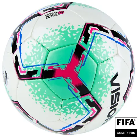 Мяч футзал. VISION SALA+, FIFA Quality Pro, FS324084 р.4, 32 п. PU, 4 подкл.сл, руч.сшив.,бело-зелен за 4&nbsp;943.60 ₽ купить в Нижневартовске