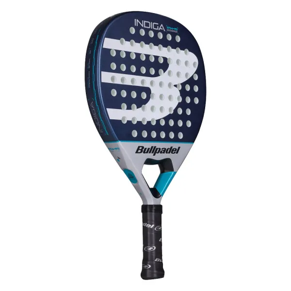 Ракетка для падела BULLPADEL Indiga Power 26, 494416, для начинающих, стекловолокно, темносине-серый за 14&nbsp;672.70 ₽ в Нижневартовске