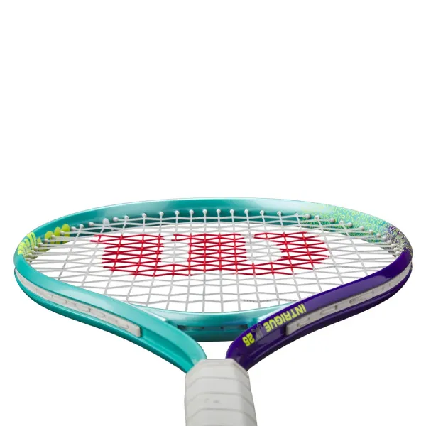 Ракетка б/т дет. Wilson Intrigue Jr 25, WR180310U, для детей 9-10лет, алюминий,со струн., бирюз-фиол за 5&nbsp;271.70 ₽ в Нижневартовске