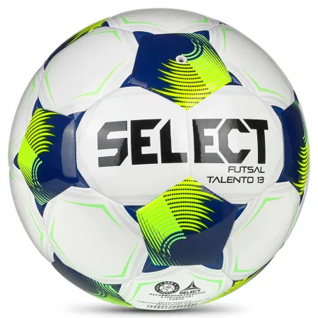 Мяч футзал. SELECT Futsal Talento 13 V26, 1062471015, р.3, 32п, ТПУ, гибр.сш, бело-сине-желтый за 4&nbsp;355.40 ₽ купить в Нижневартовске