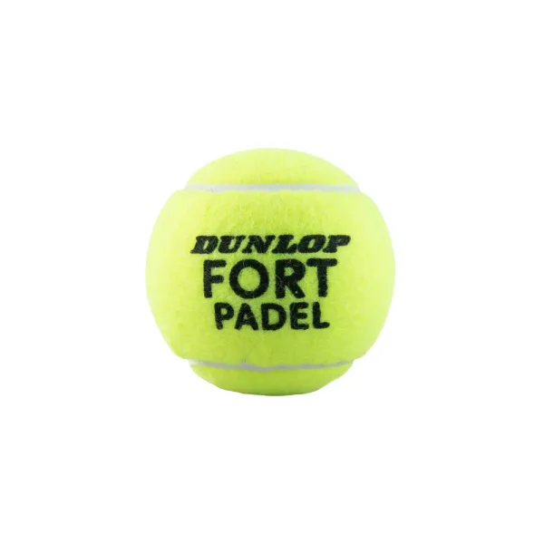 Мяч для падела Dunlop Fort Padel, 601555, уп.3 шт, FIP, сукно, нат.резина,желтый за 1&nbsp;135.60 ₽ в Нижневартовске
