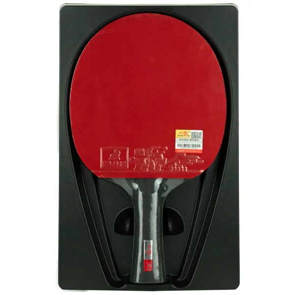 Ракетка для н/т DOUBLE FISH Black Carbon King Racket 5*****, для професс.,ITTF Appr.,накл.2,1,мм за 6&nbsp;434.50 ₽ в Нижневартовске