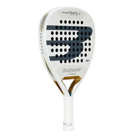 Ракетка для падела BULLPADEL Pearl 26, 493804, для профессионалов, карбон, бело-серый за 35&nbsp;929.50 ₽ купить в Нижневартовске