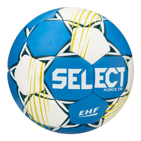 Мяч ганд. SELECT HB FORCE DB V25, 1622858205, Senior (р.3), EHF Appr,ПУ, гибр.сш., сине-белый за 8&nbsp;438.80 ₽ в Нижневартовске
