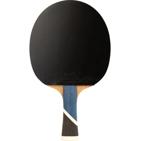 Ракетка для н/т DOUBLE FISH 5A+C, для продвин, ITTF Appr, накл. 2,1 мм, конич. ручка+ 2 мяча V40+мм за 2&nbsp;779.50 ₽ купить в Нижневартовске