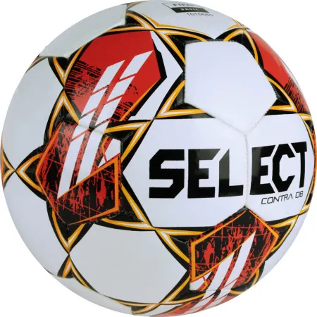 Мяч футб. SELECT Contra DB V23, 0854160300, р.4, FIFA Basic, 32 пан, ПУ, гибрид.сш, бел-чер-красн за 4&nbsp;455.70 ₽ купить в Нижневартовске
