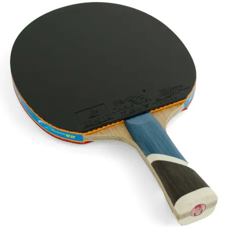 Ракетка для н/т DOUBLE FISH 5A+C, для продвин, ITTF Appr, накл. 2,1 мм, конич. ручка+ 2 мяча V40+мм за 2&nbsp;779.50 ₽ купить в Нижневартовске