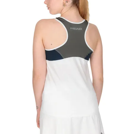 СЦ*Майка жен. HEAD Club 22 Tank Top W 814461-WHDB-L, р.L, 92% полиэстер, 8% эластан, белый за 3&nbsp;500.30 ₽ купить в Нижневартовске