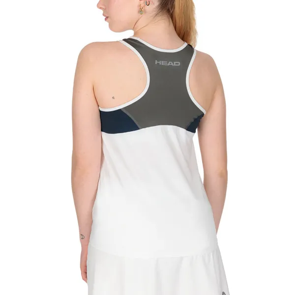 СЦ*Майка жен. HEAD Club 22 Tank Top W 814461-WHDB-L, р.L, 92% полиэстер, 8% эластан, белый за 3&nbsp;500.30 ₽ в Нижневартовске