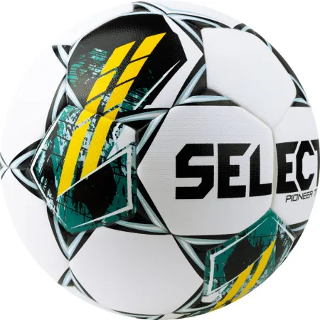 Мяч футб. SELECT Pioneer TB V23, 0865060005, р.5, FIFA Basic, 32п, ПУ, термосш, бело-зелено-желтый за 5&nbsp;684.80 ₽ купить в Нижневартовске