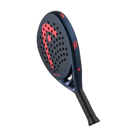 Ракетка для падела HEAD Radical Pro, 222034, для продвинутых игроков, карбон, темносине-красный за 30&nbsp;256.60 ₽ купить в Нижневартовске