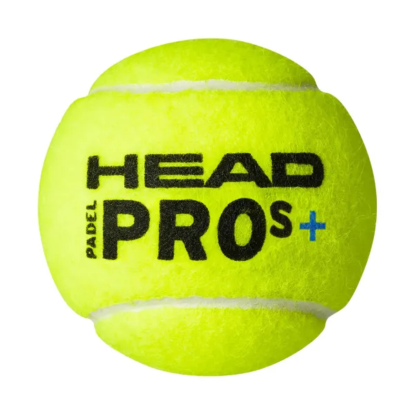 Мяч для падела HEAD Padel Pro S+, 540303, уп.3 шт, FIP Approved, войлок,нат.резина,желтый за 933.30 ₽ в Нижневартовске