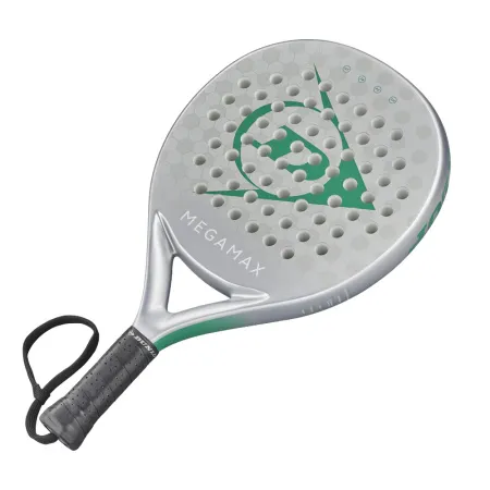 Ракетка для падела Dunlop Megamax Silver, 10370741, для начинающих, графит, серебристый за 11&nbsp;740.20 ₽ купить в Нижневартовске