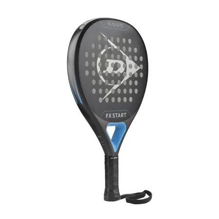 Ракетка для падела Dunlop FX Start, 10370737, для начинающих, гибрид, графит, черно-синий за 13&nbsp;175 ₽ купить в Нижневартовске