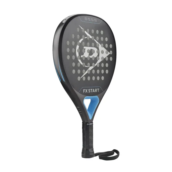 Ракетка для падела Dunlop FX Start, 10370737, для начинающих, гибрид, графит, черно-синий за 13&nbsp;175 ₽ в Нижневартовске