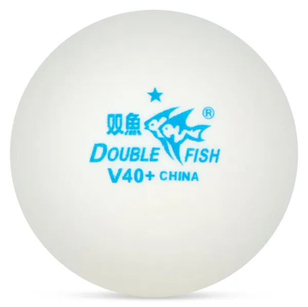 Мяч для наст. тенниса DOUBLE FISH 1* Ball, арт. V40+1, диам. V40+мм,плаcтик,упак.100 шт,белый за 4&nbsp;243.20 ₽ в Нижневартовске