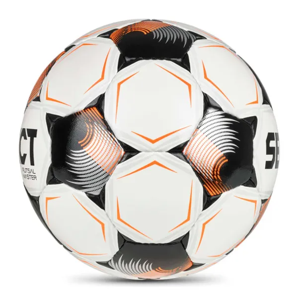 Мяч футзал. SELECT Futsal Master V26, 1043471004, р.4, Basic, 32п, ПУ, руч.сш, бело-черно-оранж за 7&nbsp;539.50 ₽ в Нижневартовске