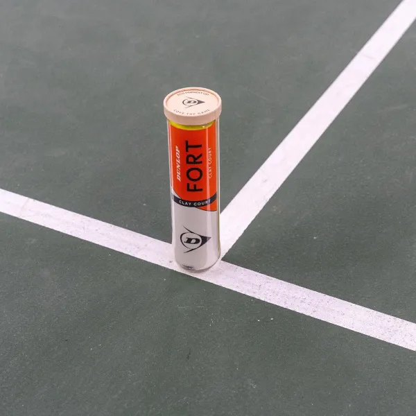 Мяч теннисный Dunlop Fort Clay Court 4B, 601613, уп.4 шт,одобр.ITF и FFT,сукно,нат.резина,желтый за 1&nbsp;812.20 ₽ в Нижневартовске