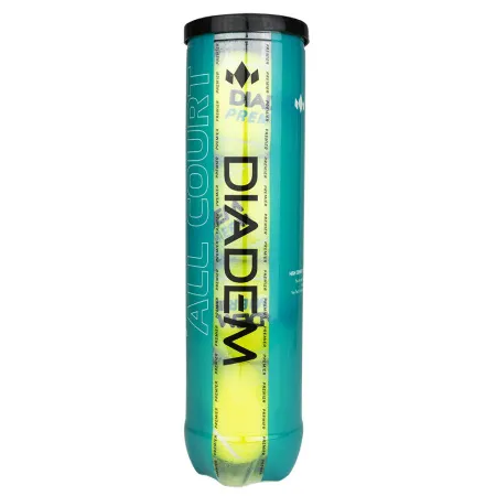 Мяч теннисный DIADEM Premier All Court 4B, BALL-4CASE-ALLCRT, уп. 4шт, одобр.ITF, фетр,желт за 996.20 ₽ купить в Нижневартовске