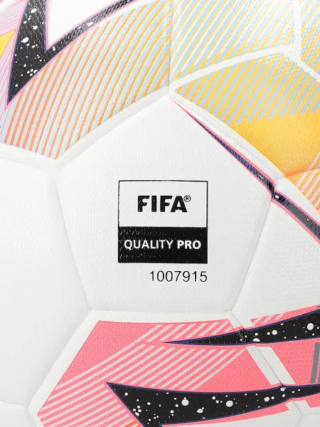 Мяч футзал PUMA Futsal 1, 08376301, р.4, FIFA Quality Pro, 32пан, ПУ, терм.сш, бело-розовый за 6&nbsp;502.50 ₽ в Нижневартовске