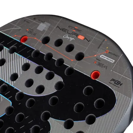 Ракетка для падела BULLPADEL Neuron 02 Comfort 27, 497243,для продв.игр., стекловолокно,карбон, сер. за 38&nbsp;986.10 ₽ купить в Нижневартовске
