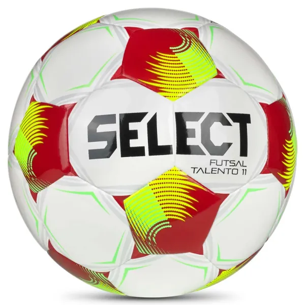 Мяч футзал. SELECT Futsal Talento 11 V26, 1061471014, р.3(Jr),  32п, ТПУ, маш.сш, бело-желто-красный за 4&nbsp;355.40 ₽ в Нижневартовске
