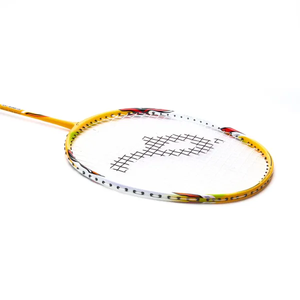 Ракетка для бадм. DOUBLE FISH JINQUE QT-1600, для продвинутых,карбон со струнами,литая,оранжевый за 2&nbsp;813.50 ₽ в Нижневартовске