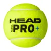 Мяч для падела HEAD Padel Pro+, 540203, уп.3 шт, FIP Approved, войлок,нат.резина,желтый за 933.30 ₽ купить в Нижневартовске