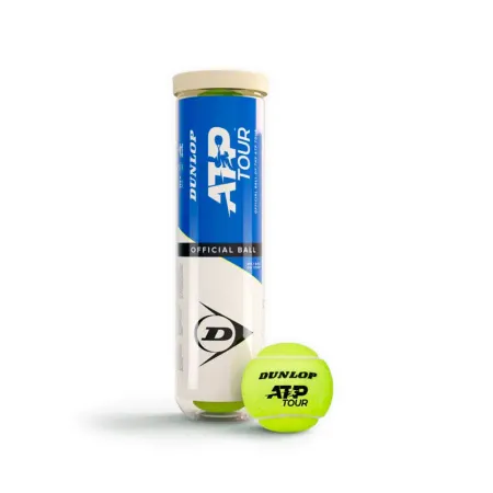 Мяч теннисный Dunlop ATP Official Tour Premium 4B, 601599, уп.4шт, одобр. ITF, нат.резина,фетр. за 1&nbsp;734 ₽ купить в Нижневартовске