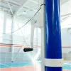 Волейбольные стойки универсальные со стаканами и механизмом натяжения троса ZAVODSPORTA за 41&nbsp;400 ₽ купить в Нижневартовске
